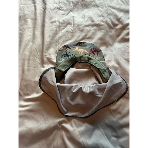 Wonder Nation Dinosaurs Tuck Away Flap Hat UPF 50+ NEW - Picture 8 of 9